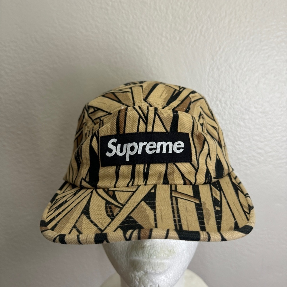 Supreme Field Camp Cap Marsh Camo
